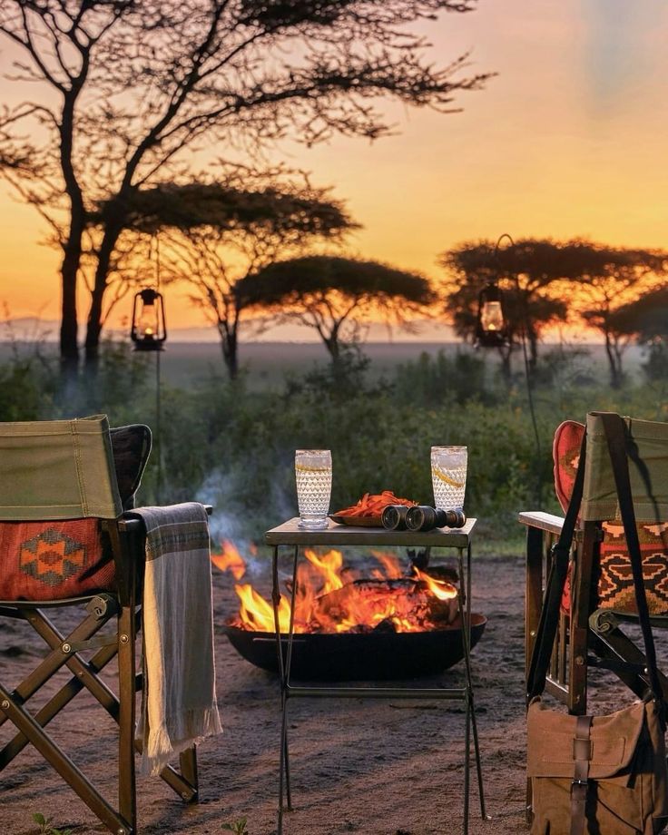 Luxury tented accommodation